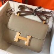 Hermes Epsom Constance 24cm Tourterelle Handmade Bag Replica HJ00303