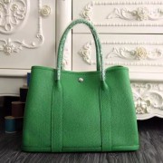 Top Hermes Medium Garden Party 36cm Tote In Bamboo Leather HJ01289