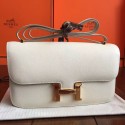 Best 1:1 Top Quality Hermes White Epsom Constance Elan 25cm Bag HJ01283