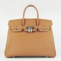 Best Replica Hermes Birkin 30cm 35cm Bag In Brown Togo Leather HJ00767