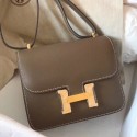 Fake Best Copy Hermes Mini Constance 18cm Taupe Epsom Bag HJ00936