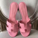Faux Hermes Pink Epsom Oasis Sandals HJ00519