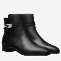 Hermes Black Neo Ankle Boots Replica HJ00203