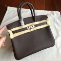 Hermes Cafe Clemence Birkin 25cm Handmade Bag Replica HJ00046