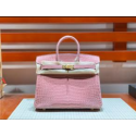 Replica Pink Cowhide Material Gold Hardware 30cm Bags HJ20957