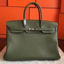 High Quality Hermes Canopee Clemence Birkin 40cm Handmade Bag HJ00085