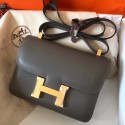 Replica Best Replica Hermes Epsom Constance 24cm Ardoise Handmade Bag HJ00424
