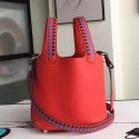 Replica Discount Hermes Red Picotin Lock 18cm Bag With Braided Handles HJ00961