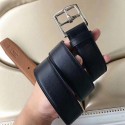 Replica Hermes Etriviere 40 Belt In Black Epsom Leather HJ01345
