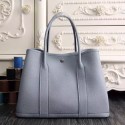 Replica Hermes Medium Garden Party 36cm Tote In Blue Lin Leather HJ00064