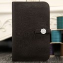 Replica Replica Hot Hermes Dogon Combine Wallet In Chocolate Leather HJ01305