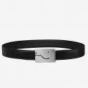 Replica Top Quality Hermes Black A Cheval Belt Buckle 32 MM Reversible Leather HJ01317