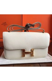 Best 1:1 Top Quality Hermes White Epsom Constance Elan 25cm Bag HJ01283