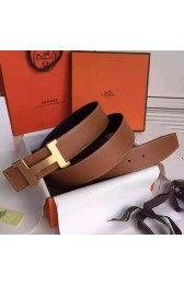 Best Replica Hermes Brown Epsom Kits Belt Constance Buckle HJ00825