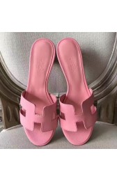 Faux Hermes Pink Epsom Oasis Sandals HJ00519