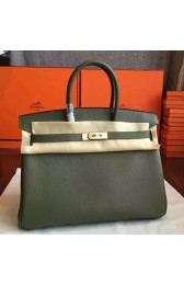 Hermes Canopee Clemence Birkin 35cm Handmade Bag HJ01206