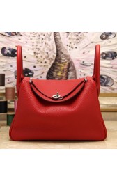 Replica AAA Hermes Red Clemence Lindy 30cm Bag HJ00159