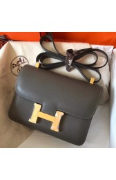 Replica Best Replica Hermes Epsom Constance 24cm Ardoise Handmade Bag HJ00424