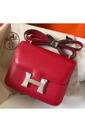 Wholesale Hermes Mini Constance 18cm Red Epsom Bag HJ00844