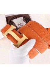 Best Hermes H Belt Buckle & Orange 32mm Clemence Strap HJ00739