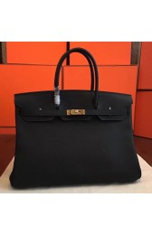 Hermes Black Clemence Birkin 40cm Handmade Bag HJ00081