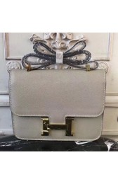 Imitation High Quality Fake Hermes Grey Constance MM 24cm Epsom Leather Bag HJ00014
